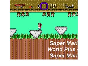 Super Mario World Plus 4 - Super Mario Survivor (SMW1 Hack) Cover